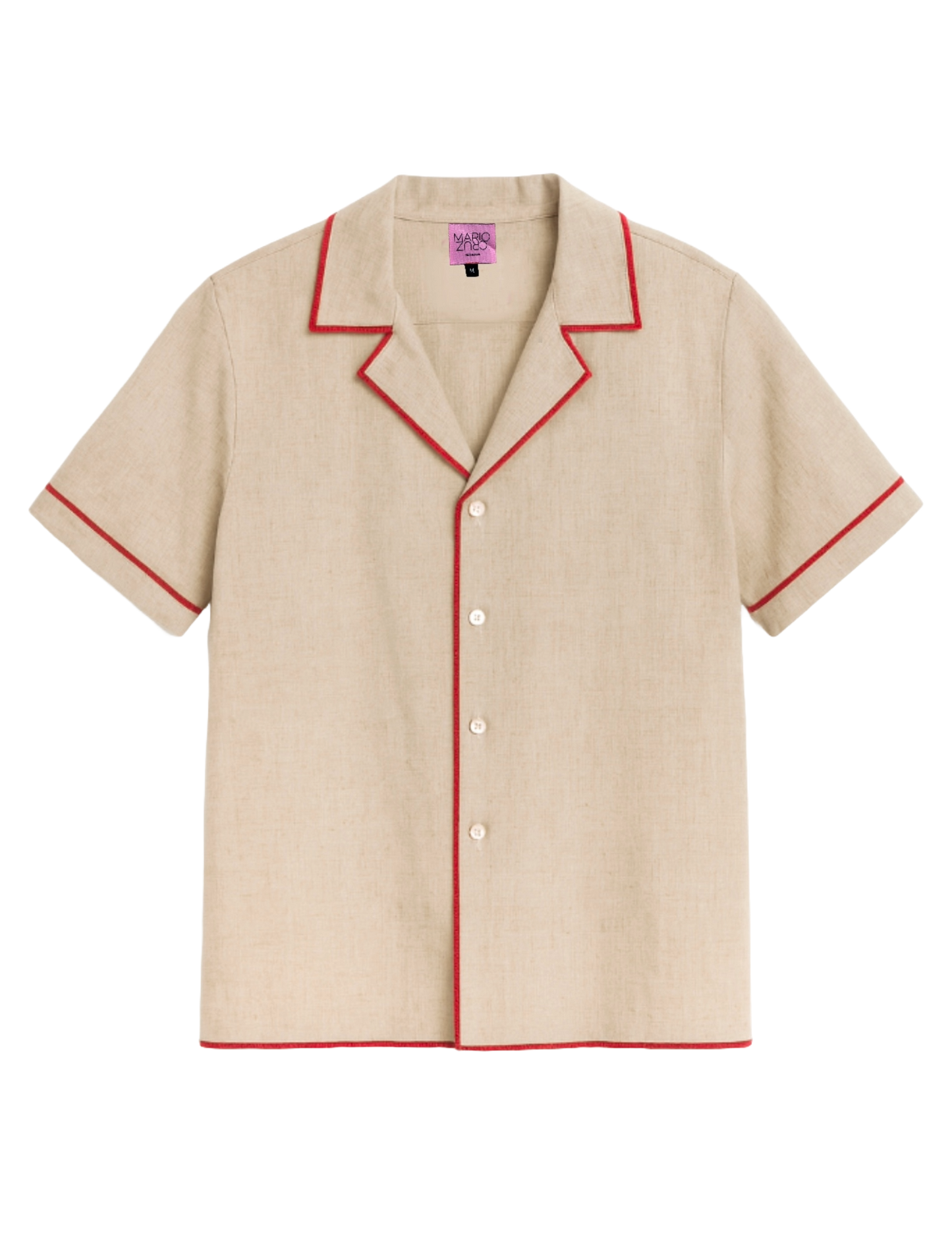 Camisa Simón Lino Crudo