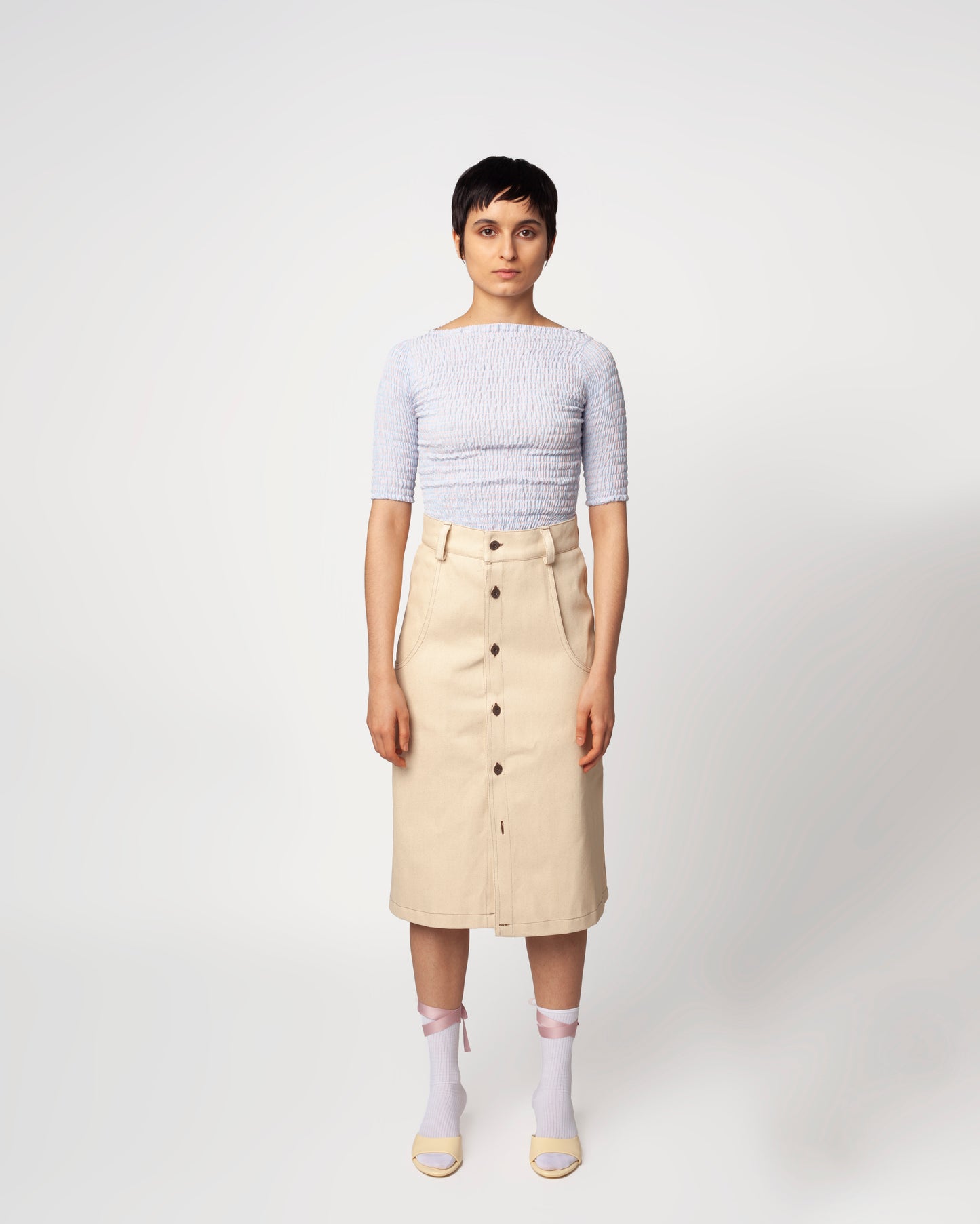 Falda Carmen Crudo
