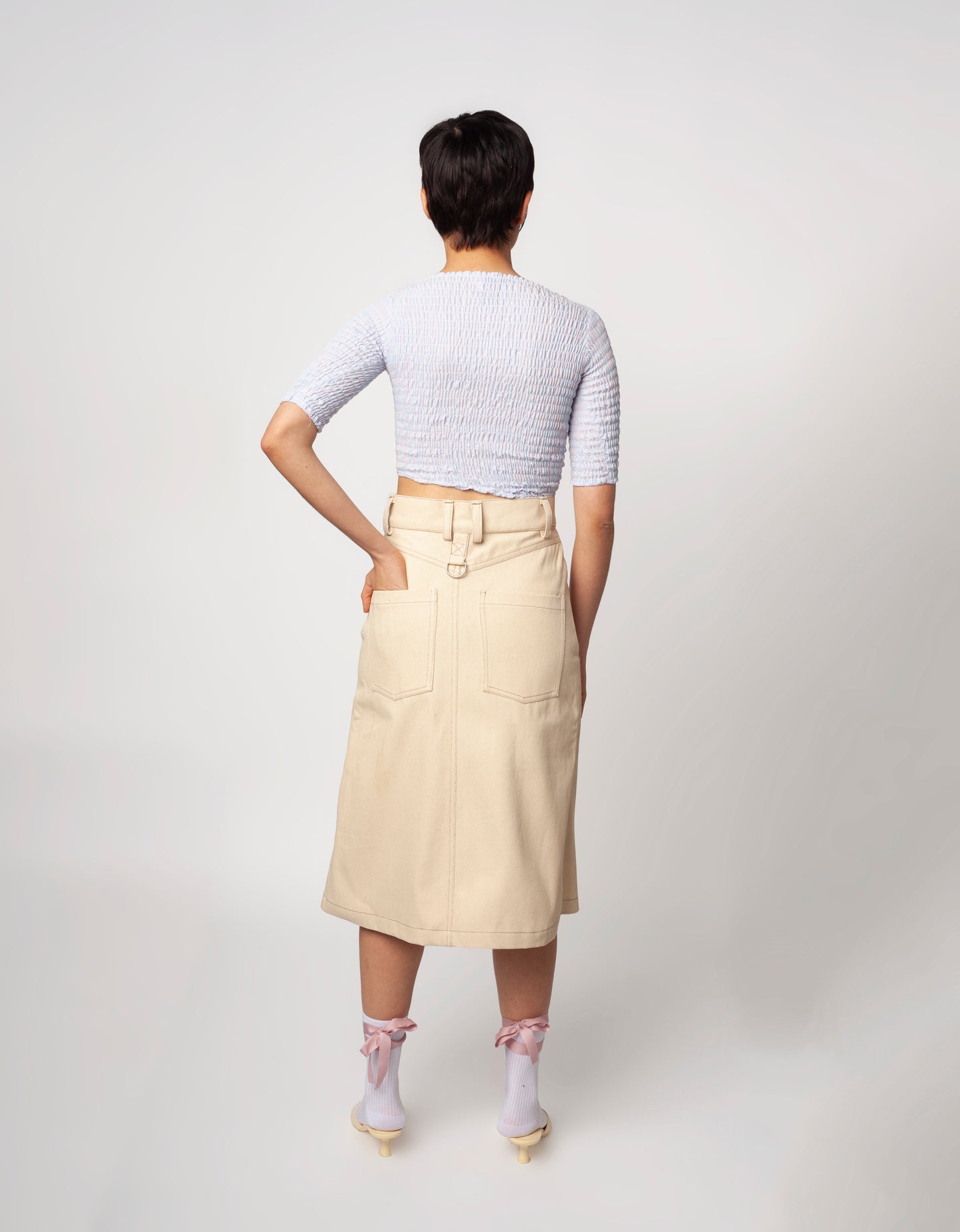 Falda Carmen Crudo