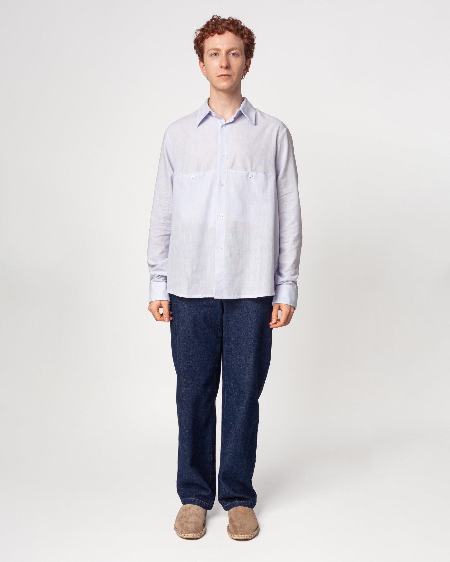 Camisa Axel Celeste