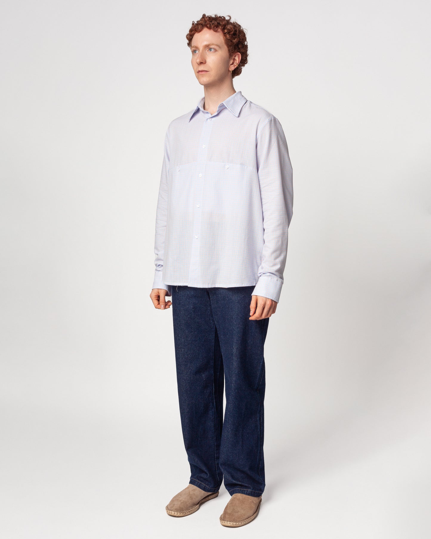 Camisa Axel Celeste