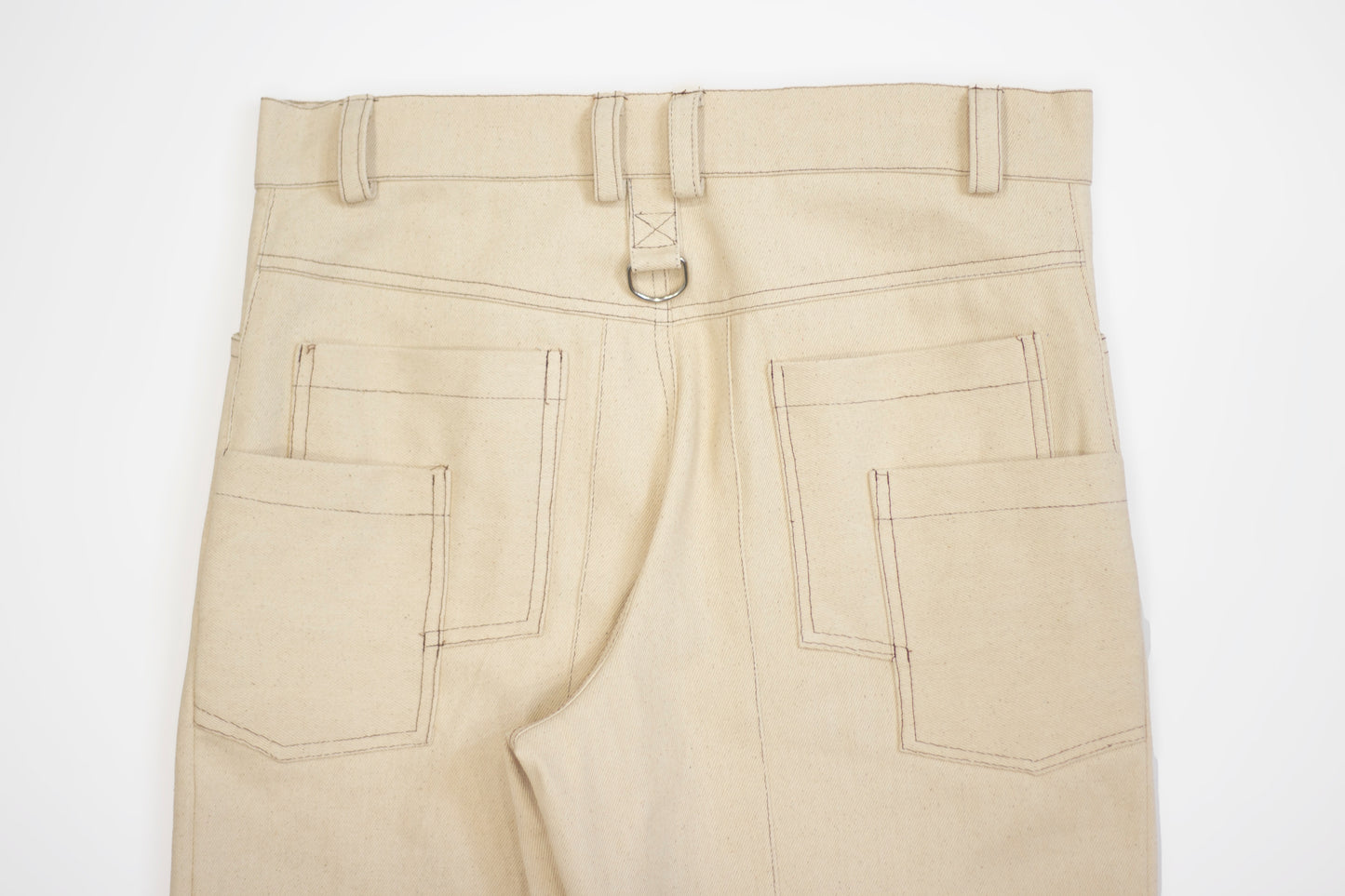 Pantalón Ray Deconstruido Crudo