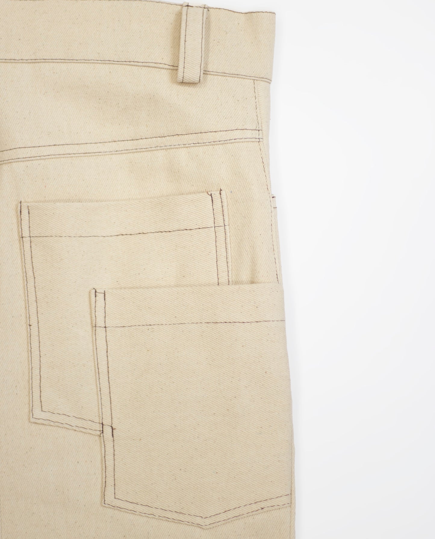 Pantalón Ray Deconstruido Crudo