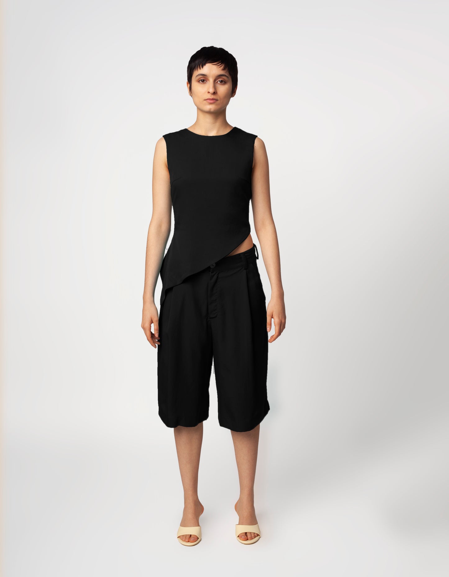 Top Paloma Negro