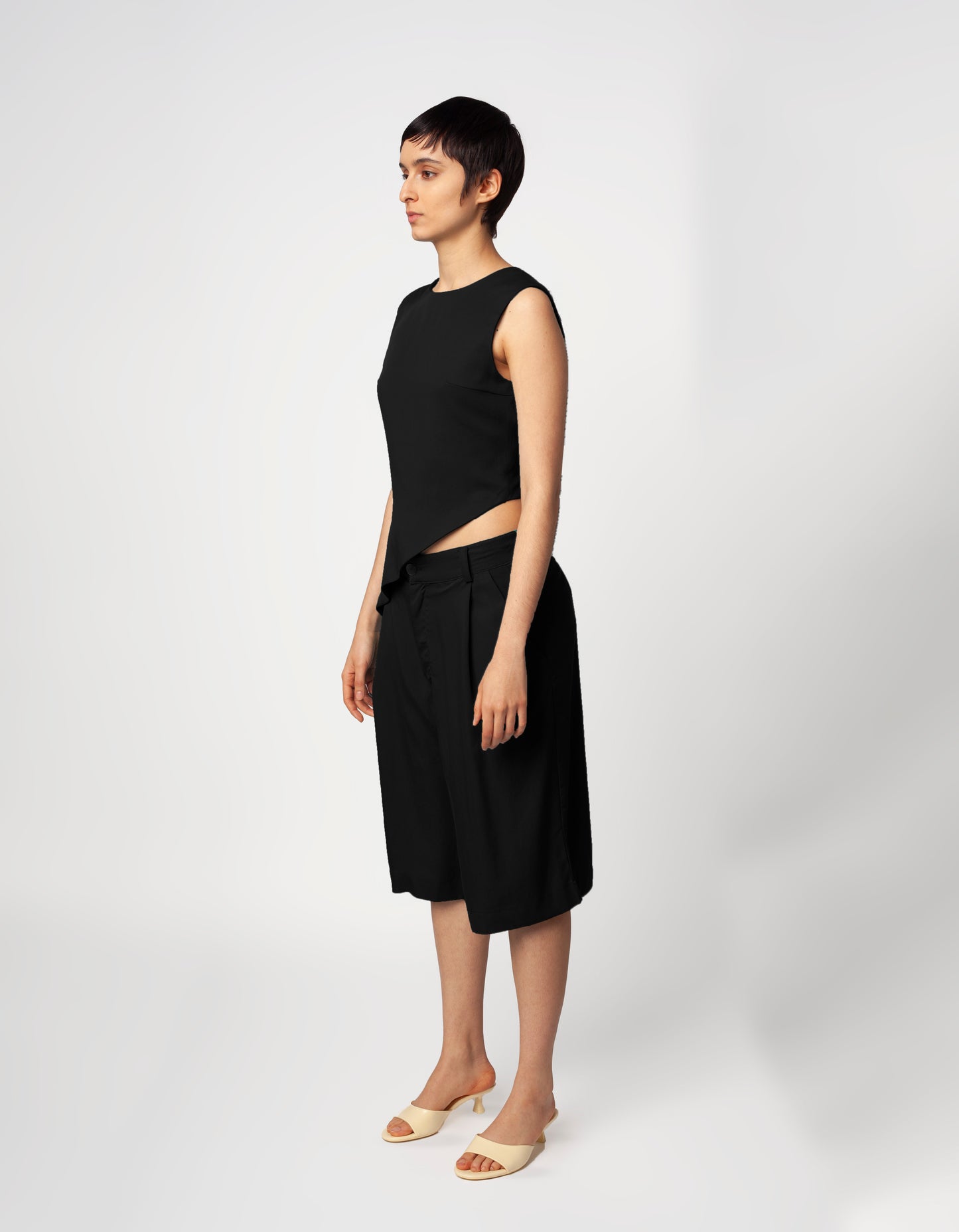 Top Paloma Negro