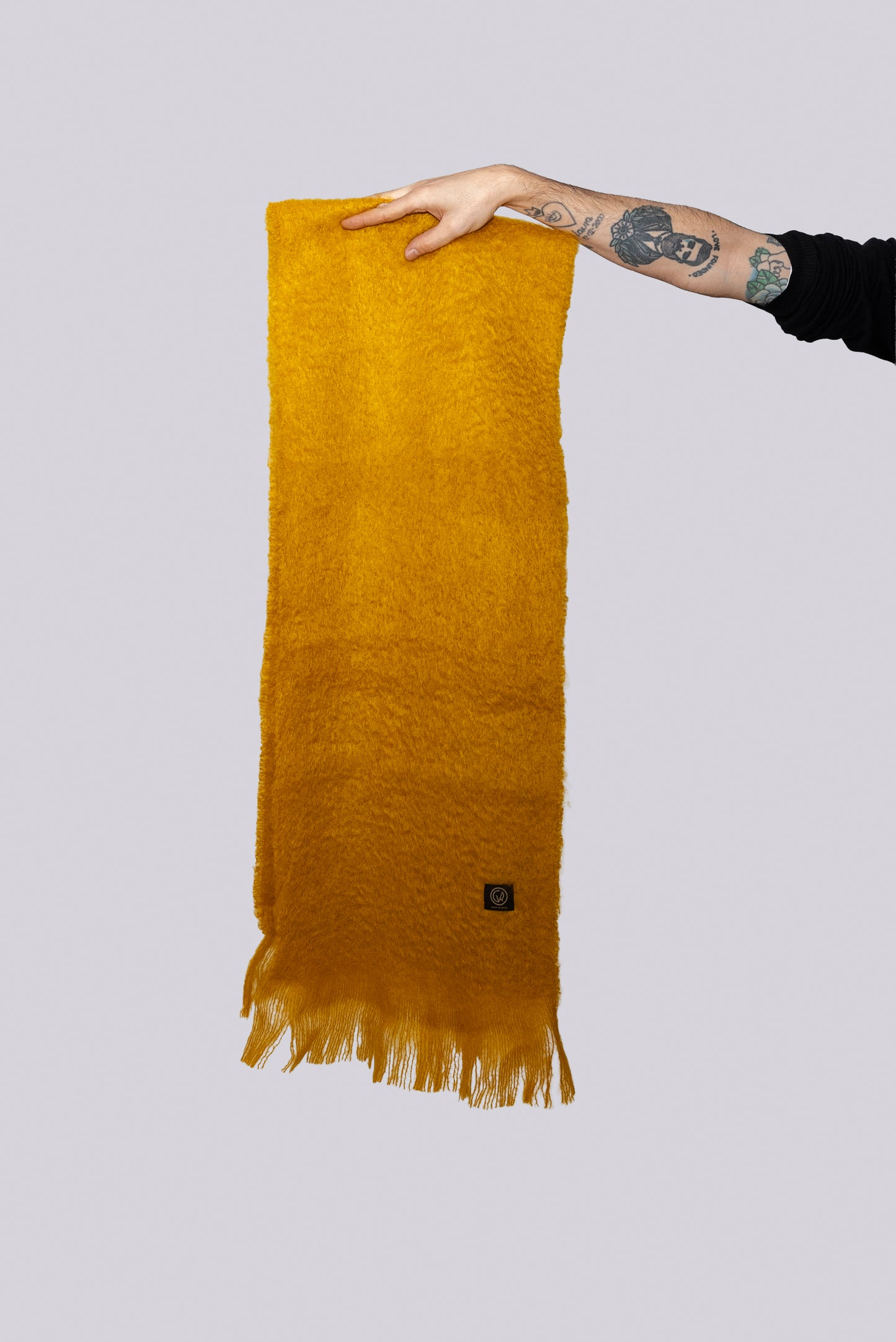 Bufanda Escaray. (Mohair Liso Bufanda)