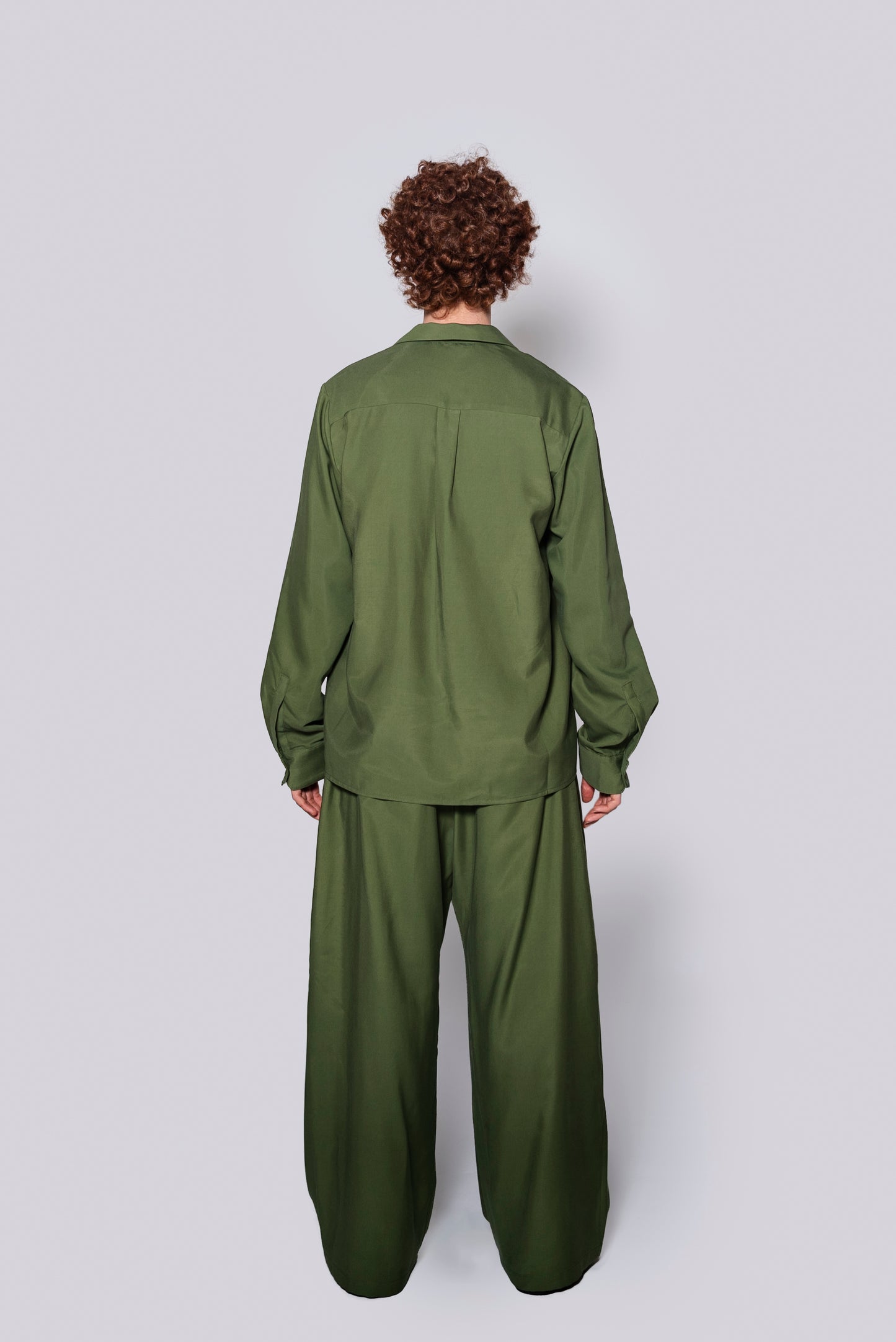 Pantalón Tokio Tencel Verde