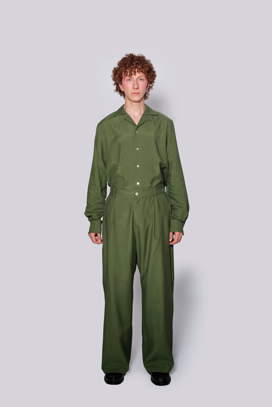 Pantalón Tokio Tencel Verde