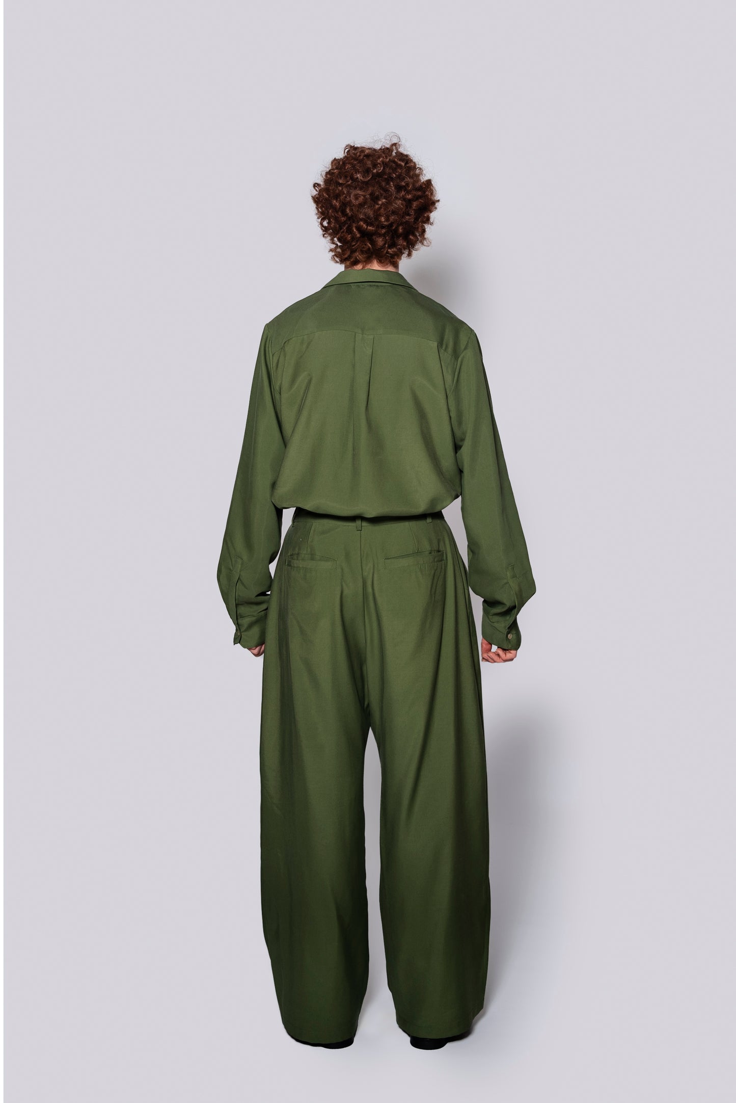 Pantalón Tokio Tencel Verde