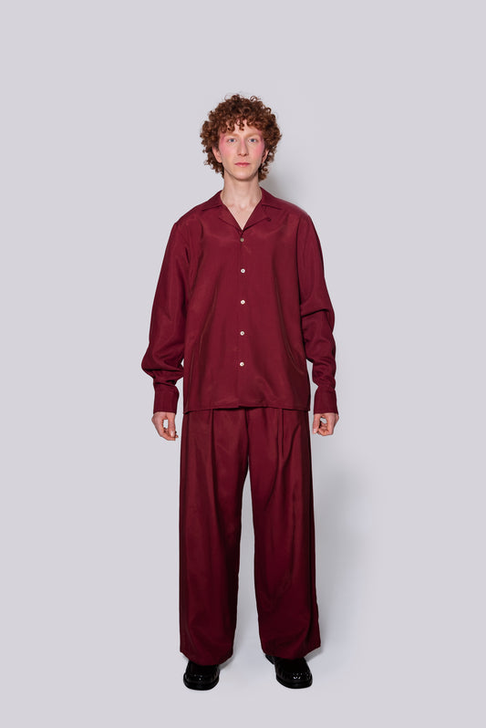 Camisa Simon Burdeos