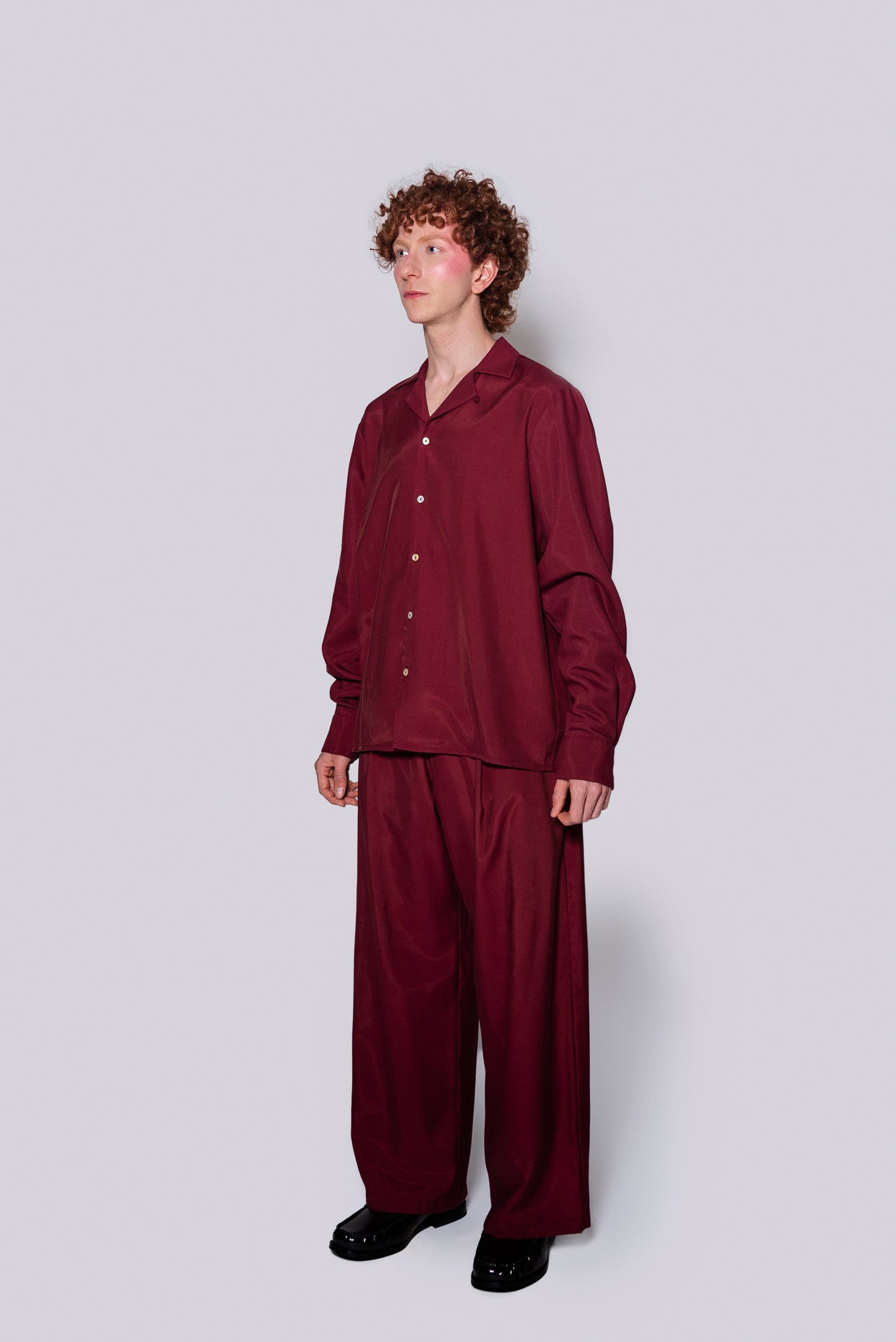 Camisa Simon Burdeos