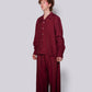 Pantalón Tokio Tencel Burdeos