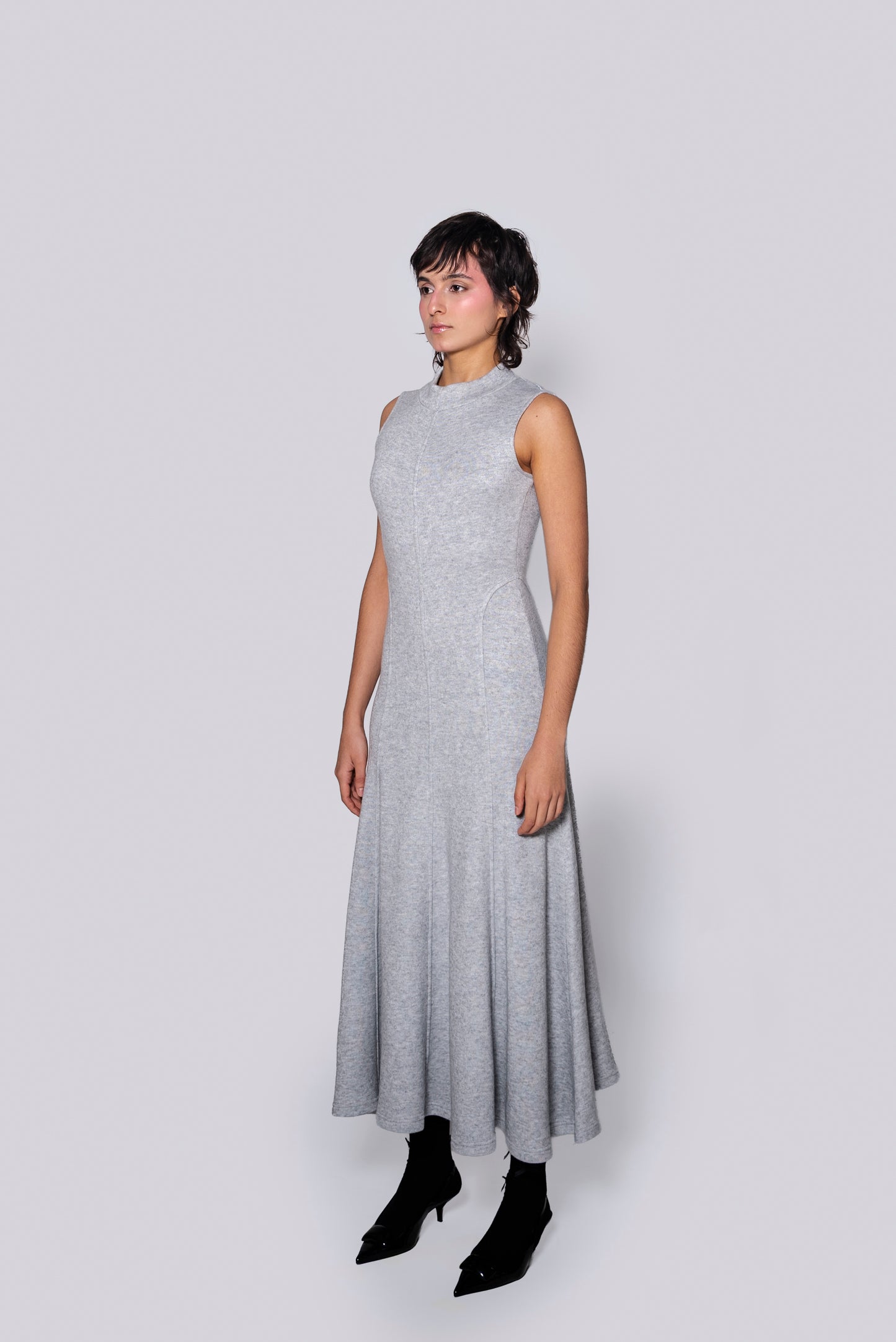 Vestido Tulipan Gris